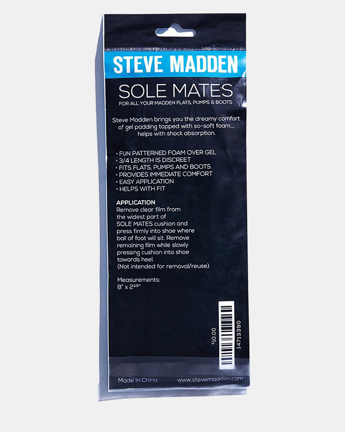 SOLEMATES Comforatble Shoe Insole Pad Inserts