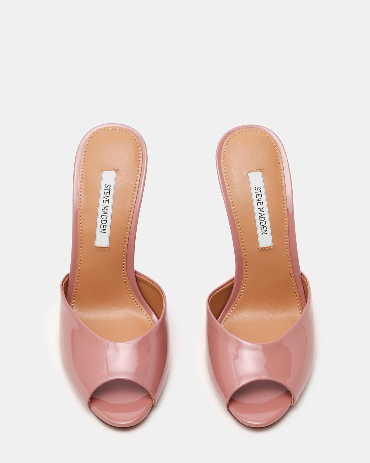 PRIYA Dark Blush Patent Mule Women's Heel