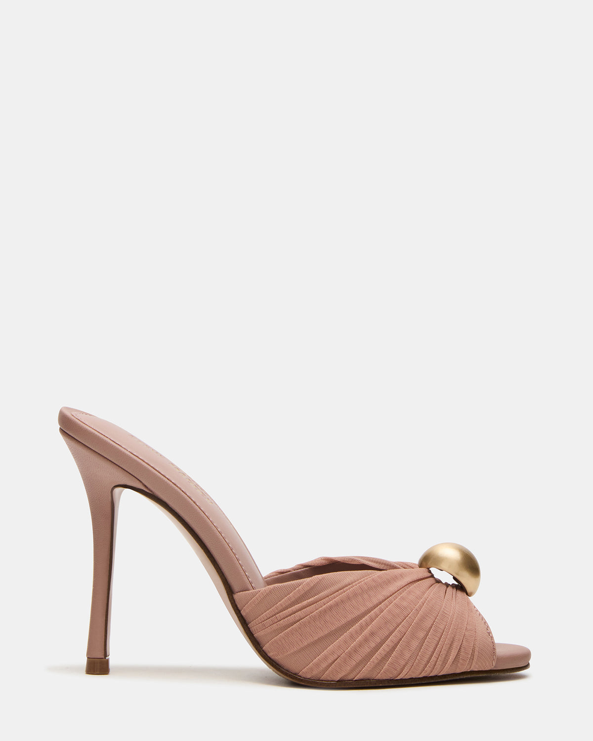 PRIYA Mocha/Gold Mule Women's Heel