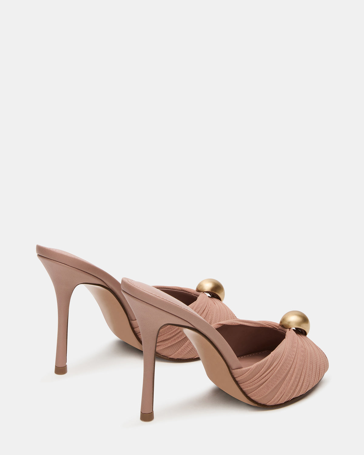 PRIYA Mocha/Gold Mule Women's Heel