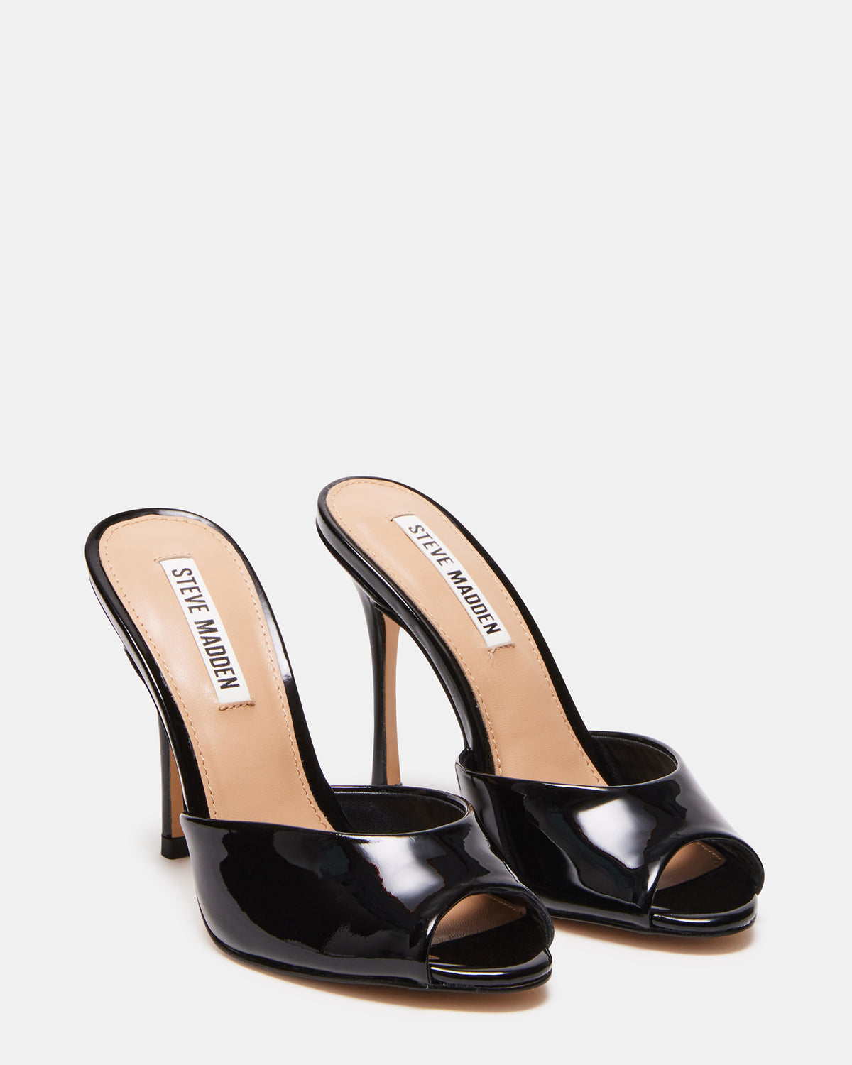 PRIYA Black Patent Women's Mule