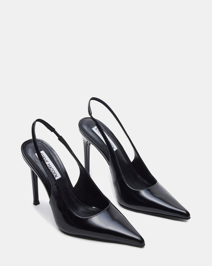 REYES Black Box Slingback Stiletto Pointed-Toe Pump Women's Heel