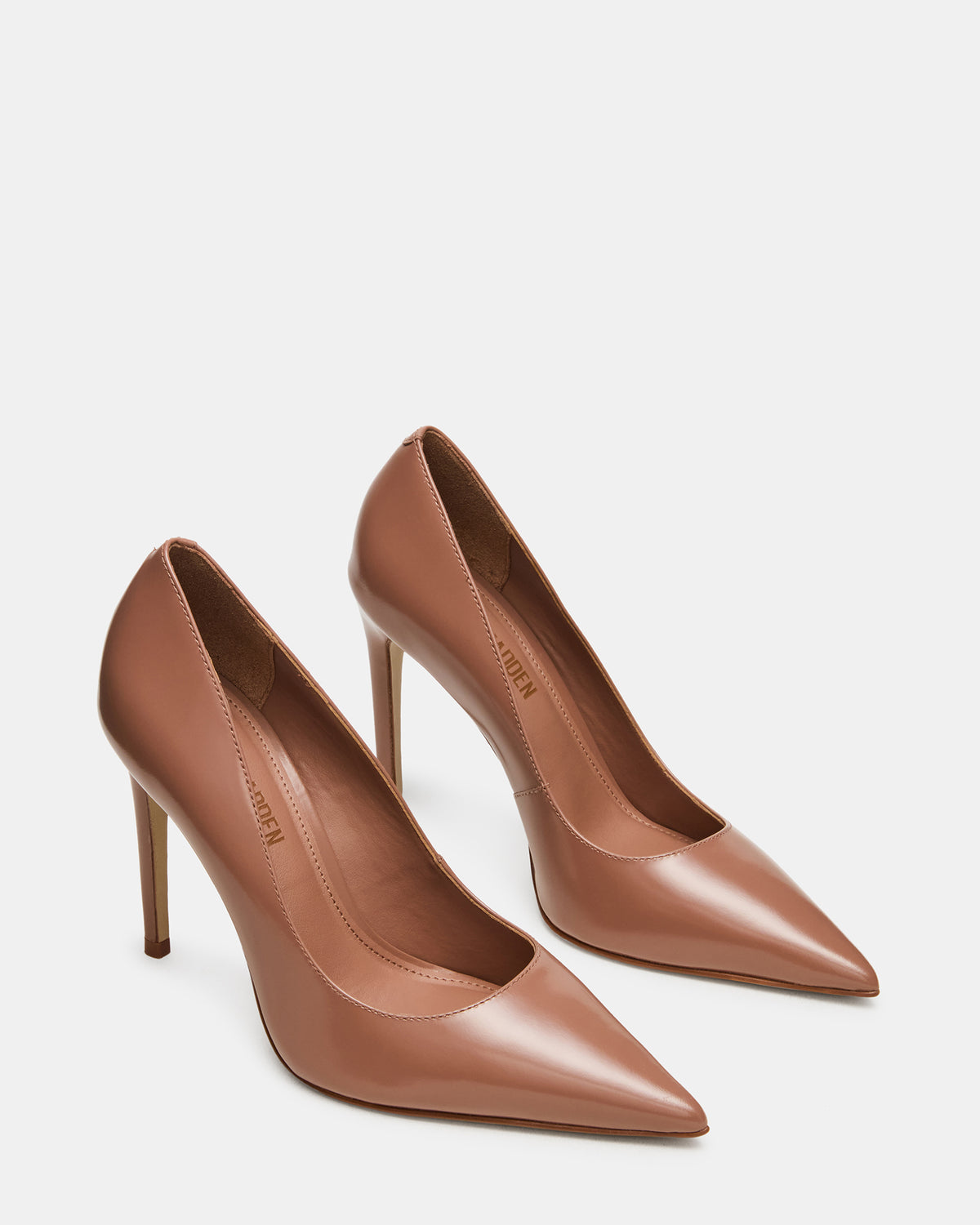 NOIR Mocha Pointed-Toe Stiletto Pump Women's Heels