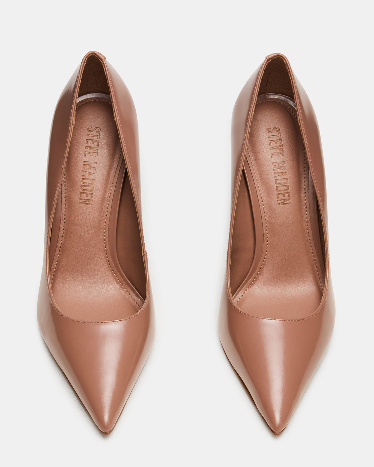 NOIR Mocha Pointed-Toe Stiletto Pump Women's Heels