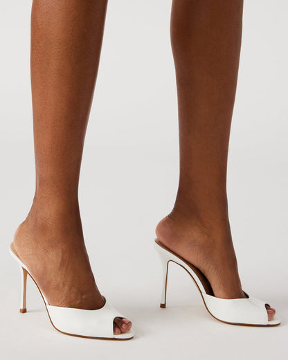 PRIYA White Patent Women's Mule