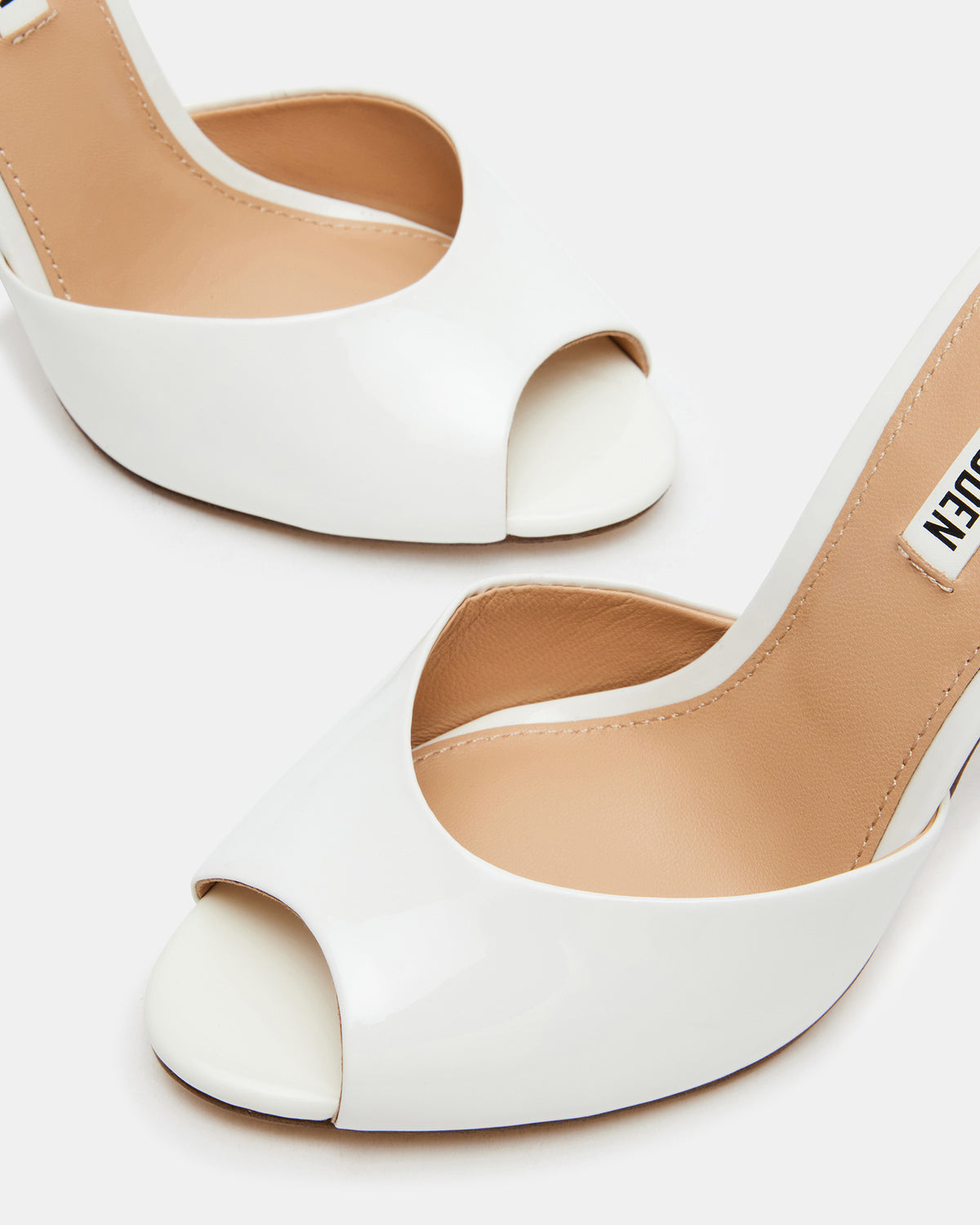 PRIYA White Patent Women's Mule