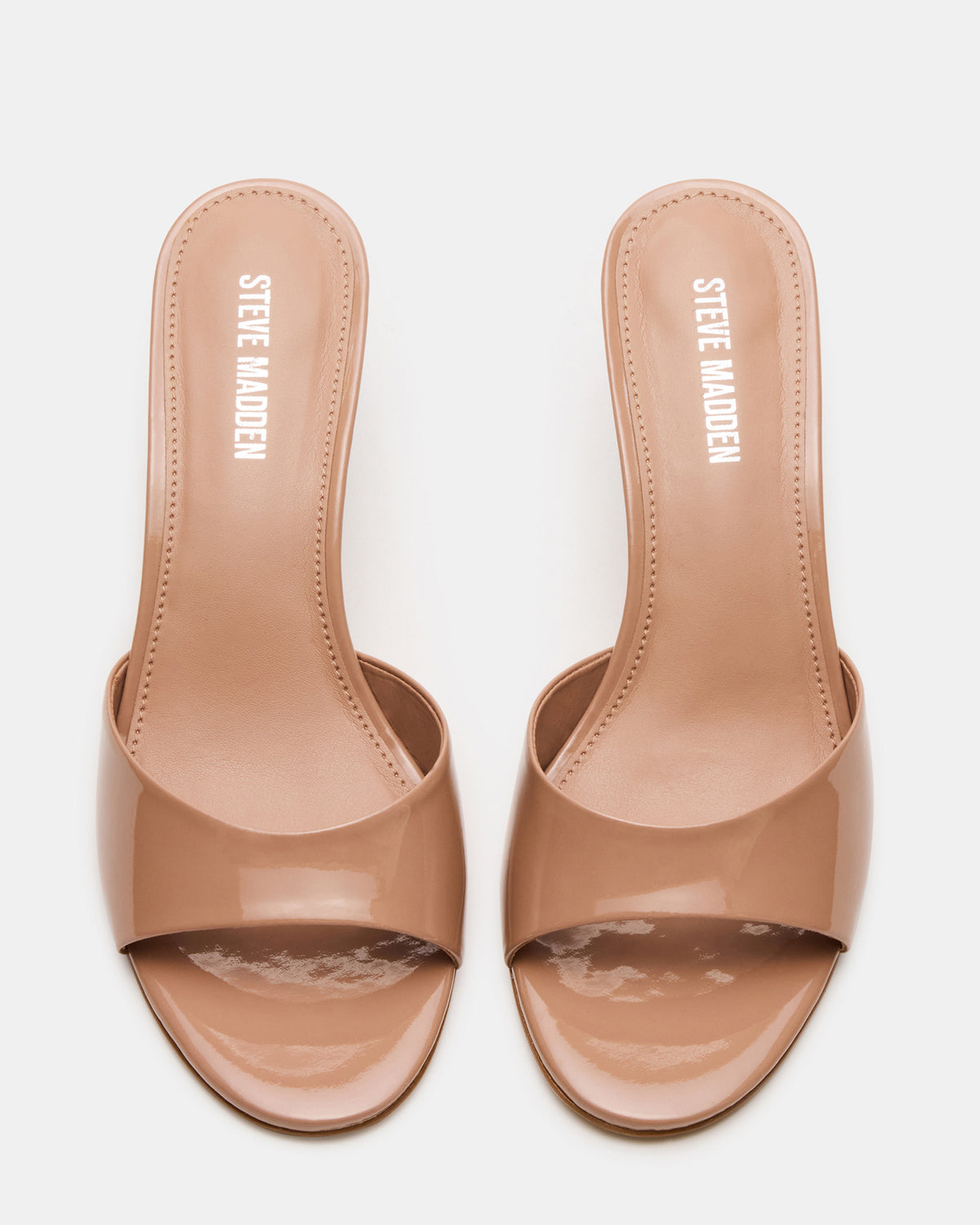 KENDRIX Blush Leather Women's Mule Heel