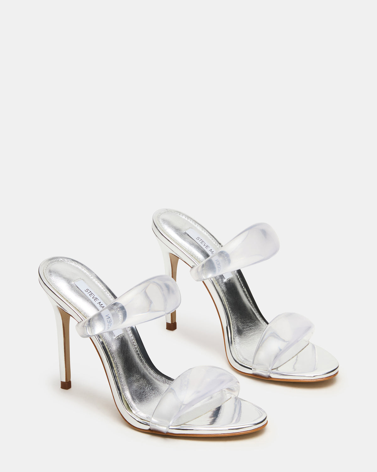SATURN Jelly Clear Stiletto Mule Women's Heel