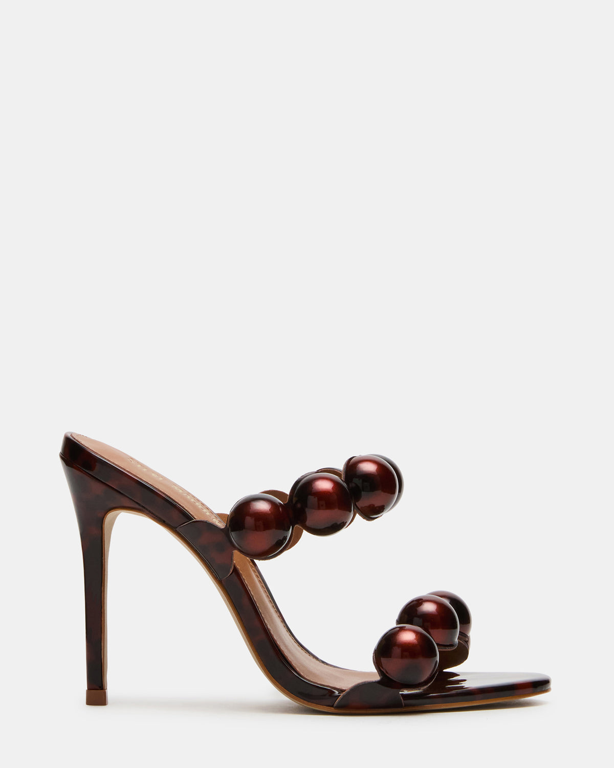 SATURN Beads Tortoise Stiletto Mule Women's Heel