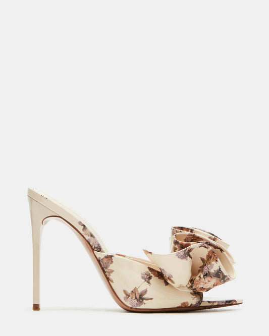 AFFINITY Floral Women's Multi Pointed-Toe Stiletto Mule Heel