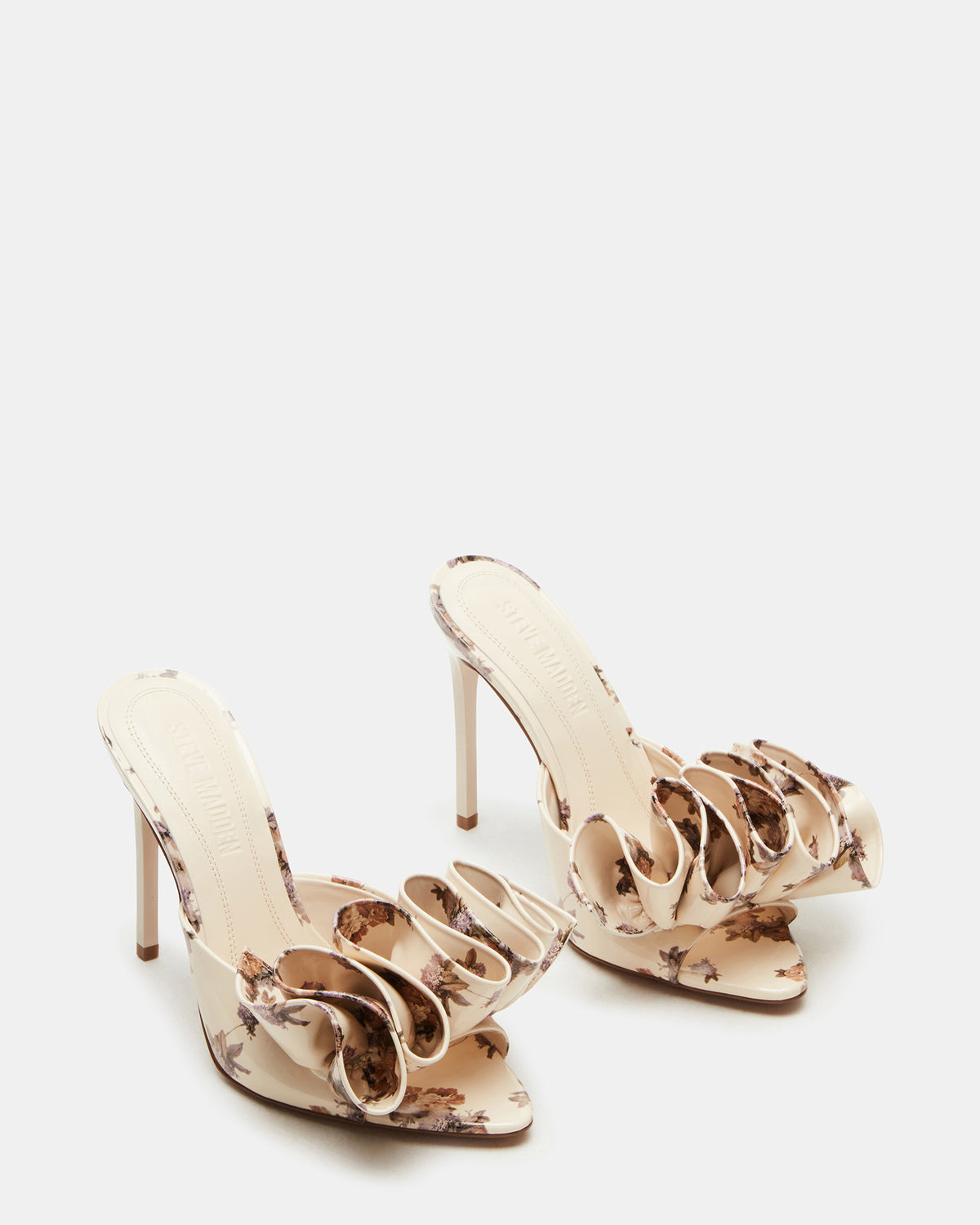 AFFINITY Floral Women's Multi Pointed-Toe Stiletto Mule Heel