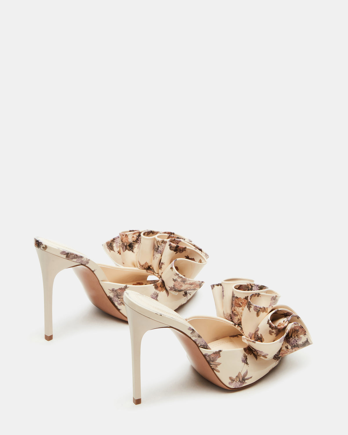 AFFINITY Floral Women's Multi Pointed-Toe Stiletto Mule Heel