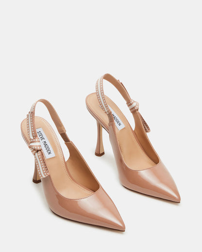 BRI HEEL AND JULIANA BAG BLUSH PATENT BUNDLE | Matching Shoe And Bag
