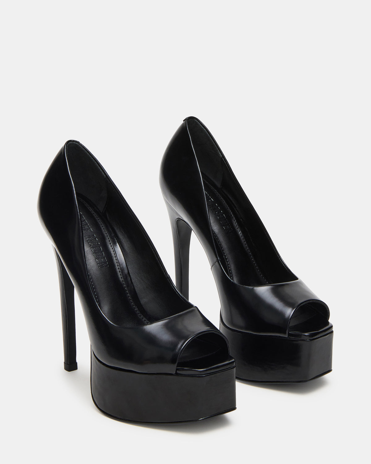 IVES Black Box Platform Square-Toe Stiletto Women's Heel