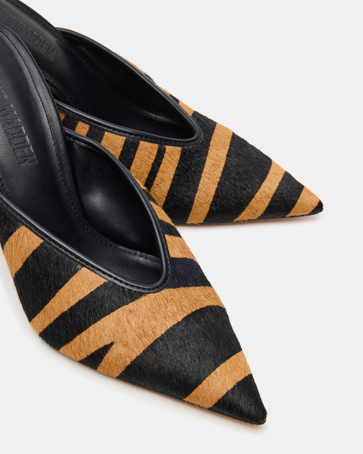 LITA Tiger Pointed-Toe Mule Pump Women's Heel