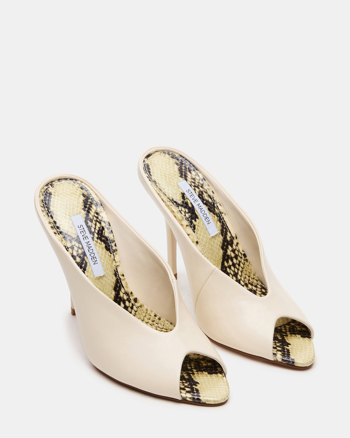 AGAZE Bone Multi Peep-Toe Stiletto Women's Heel