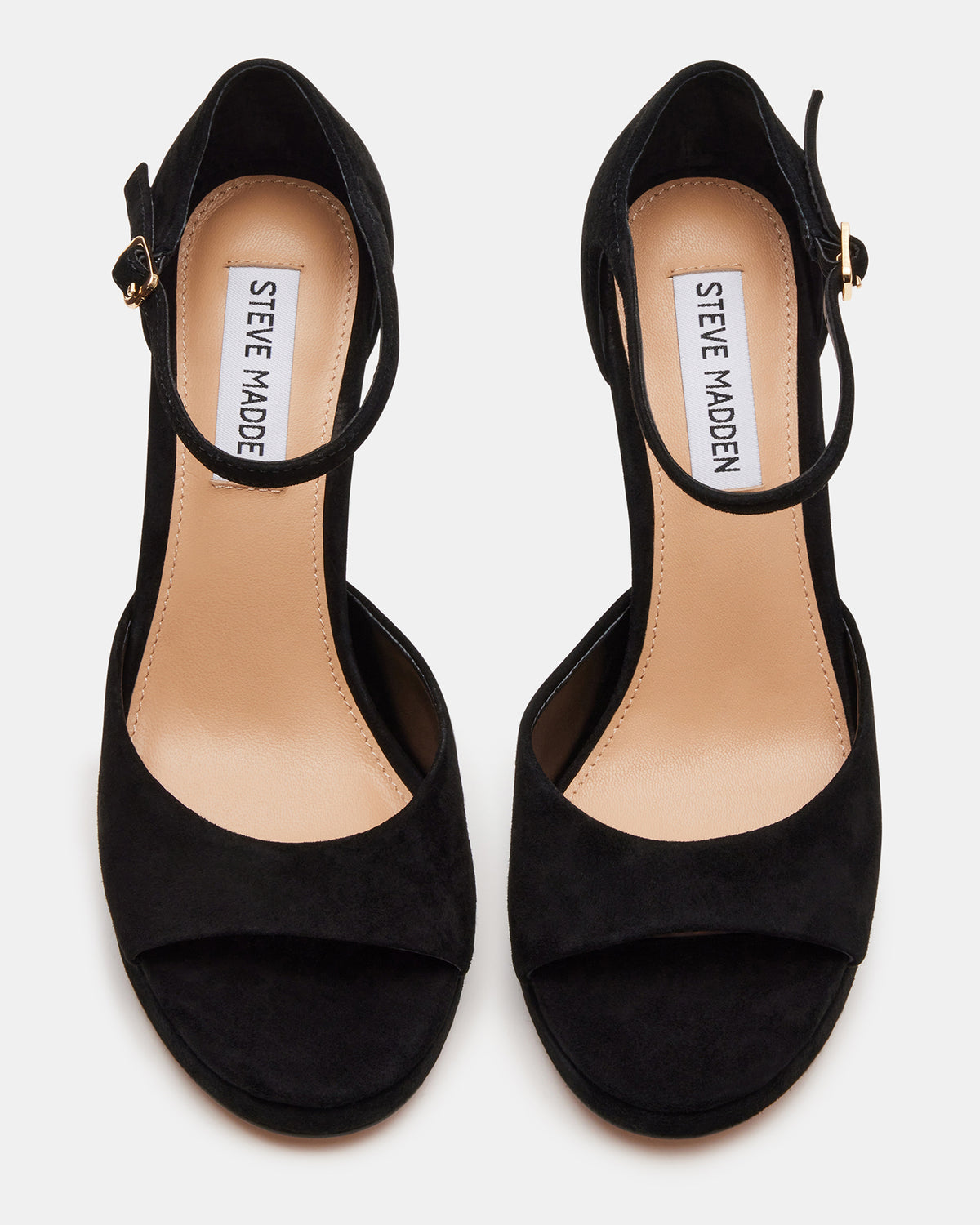 ESTER Black Suede Strappy Heel | Women's Heels