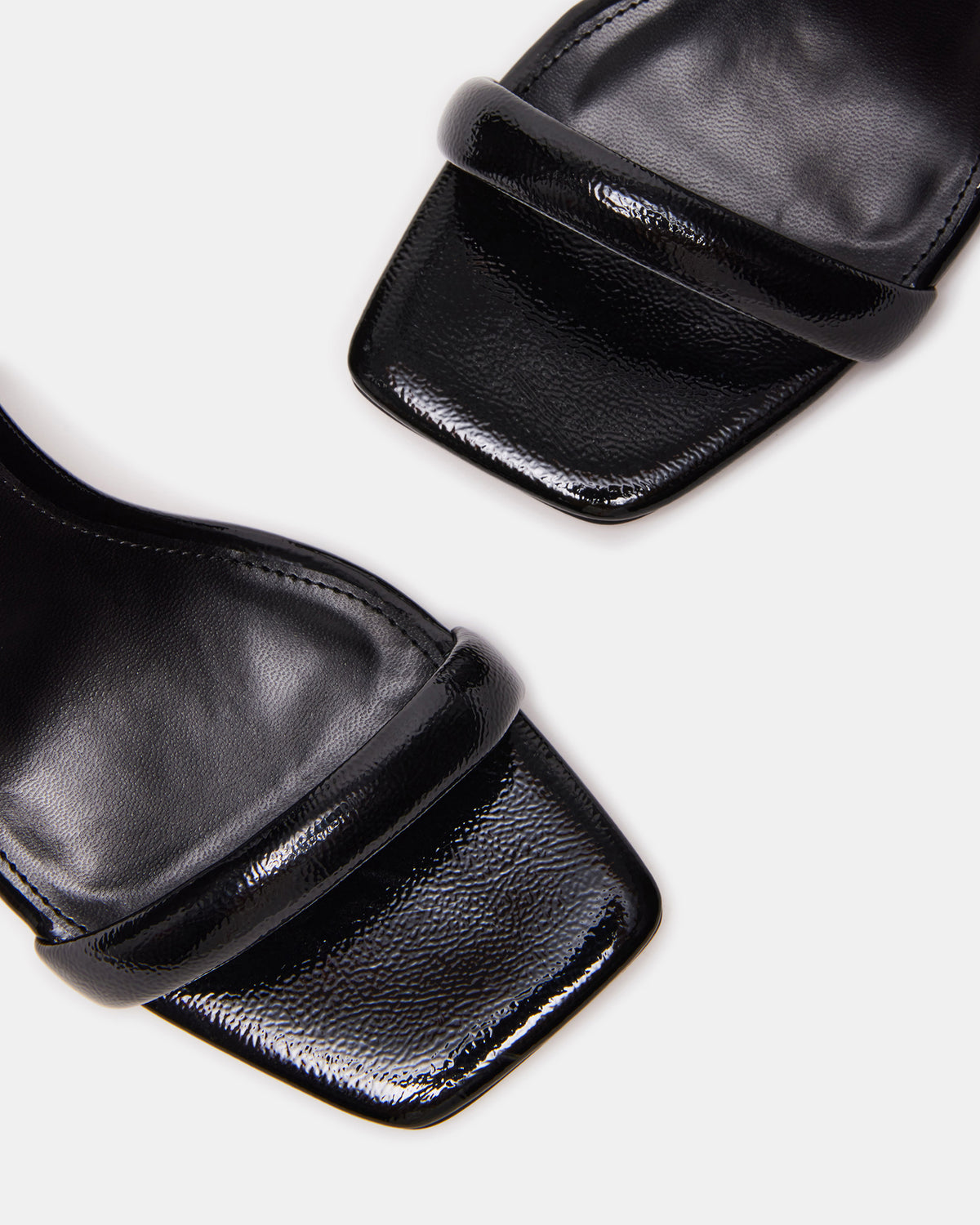 GRETIN Black Square Toe Heels | Women's Heels