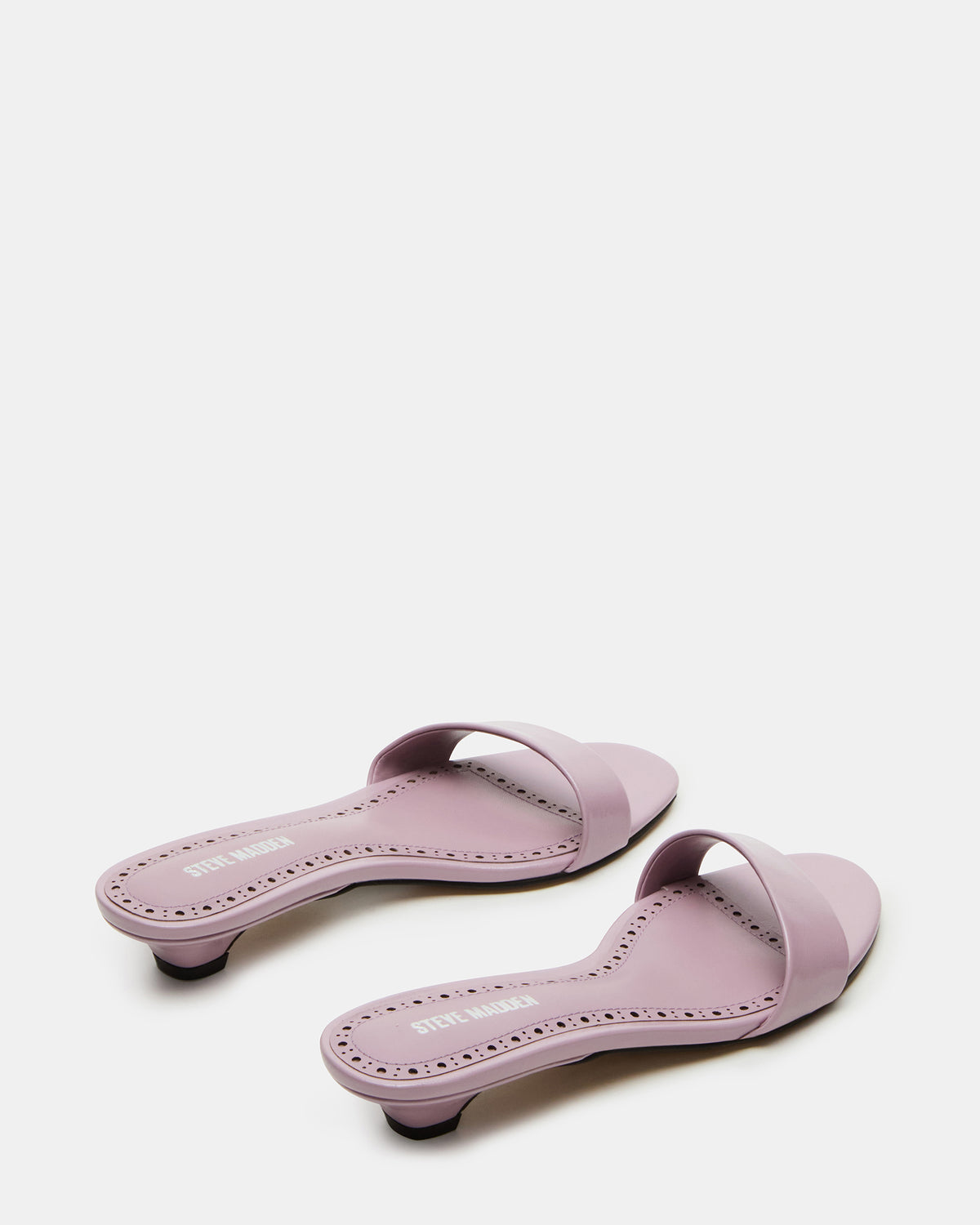BERRY Pink Women's Mule Kitten Heel