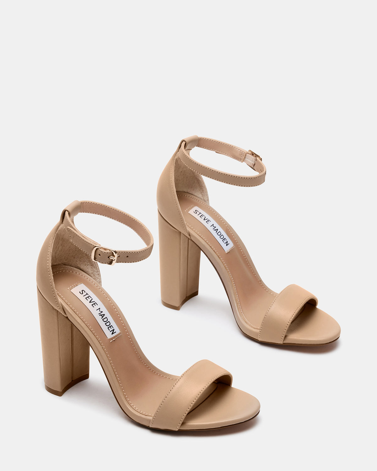CARRSON Blush Leather Women's Heel