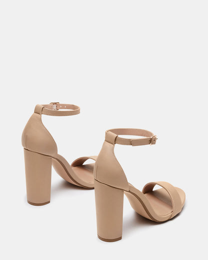 CARRSON Blush Leather Women's Heel