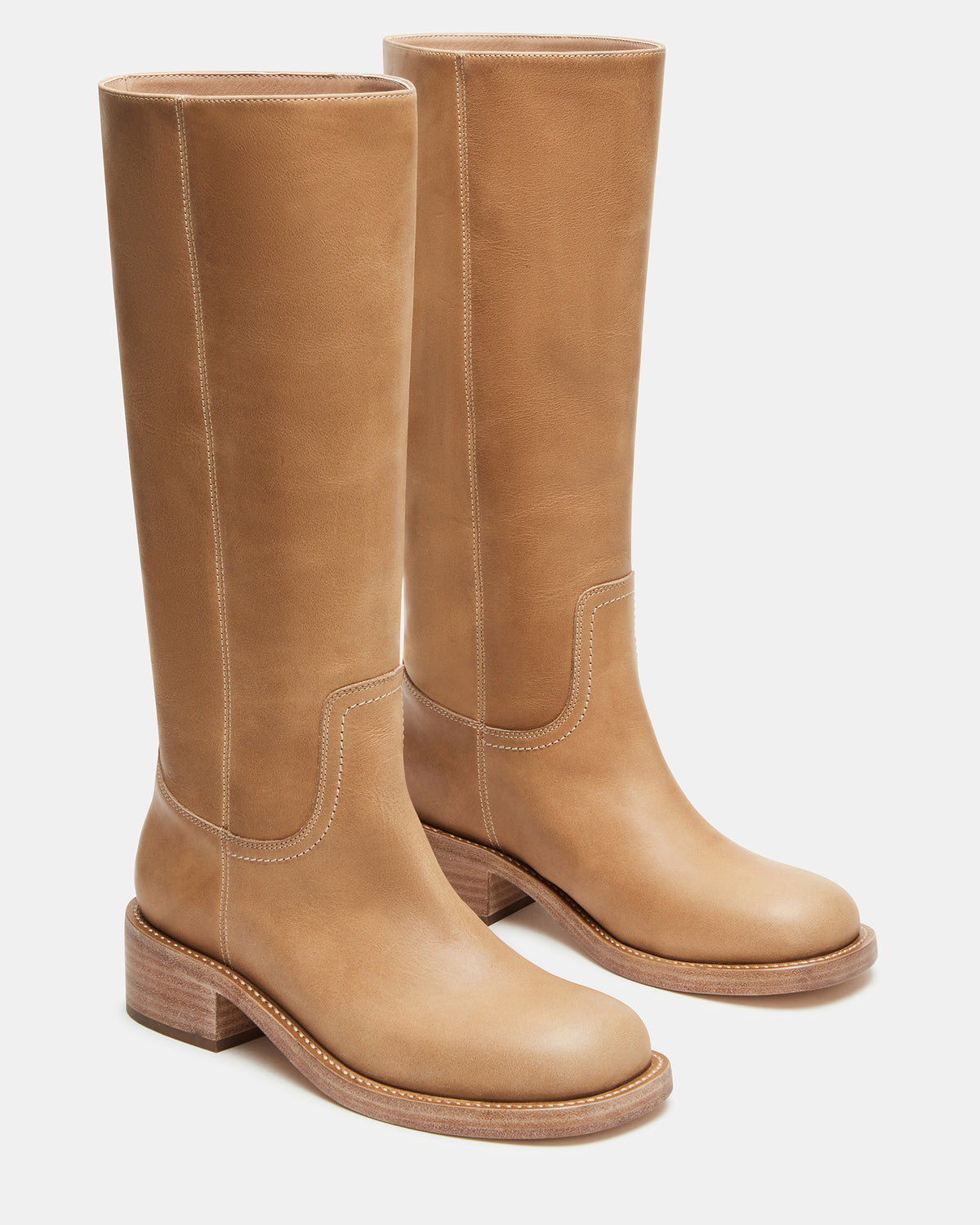RIGGS Banana Leather Square-Toe Women's Boot