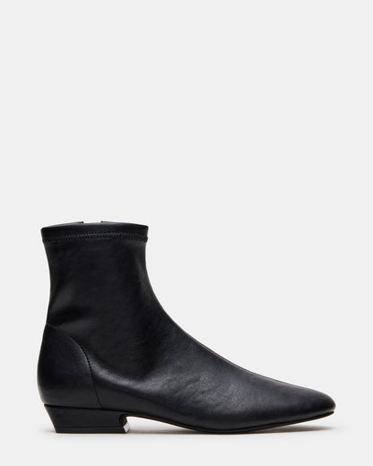 FINCH Black Round Toe Women's Ankle Boot