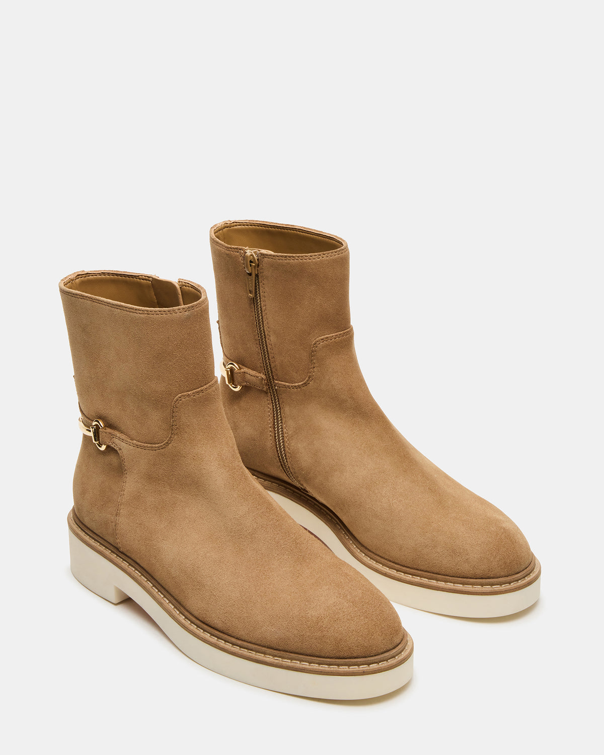 DIABLO Taupe Suede Women's Ankle Boot