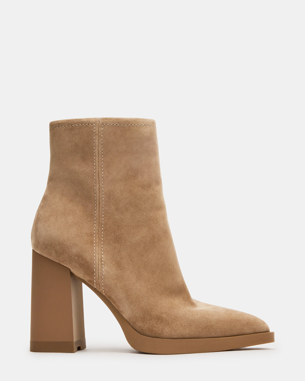 HARDEN Sand Suede Women's Pointed-Toe Ankle Boot