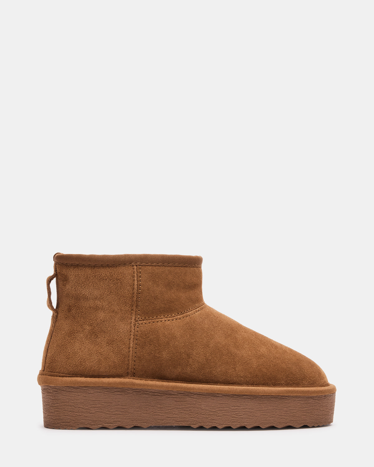 COMFY Chestnut Suede Women's Ankle Boot