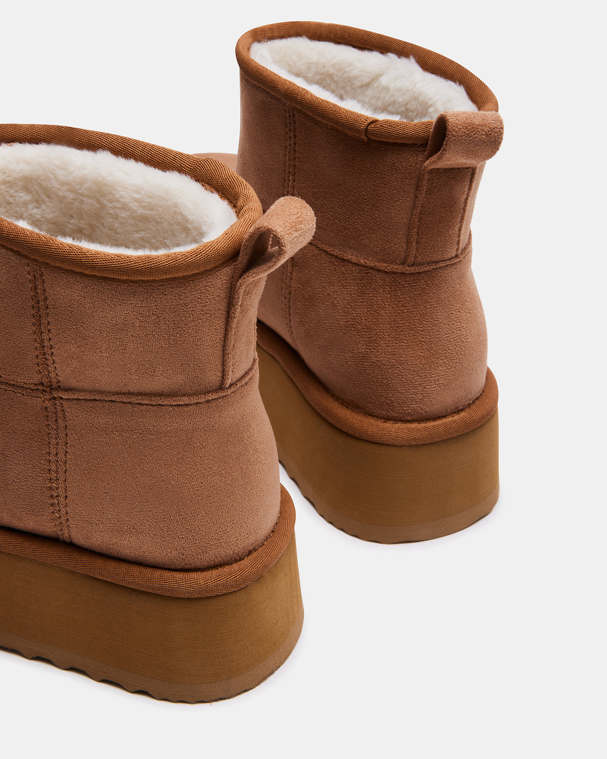CRUE Chestnut Faux Fur Lined Bootie | Women's Booties