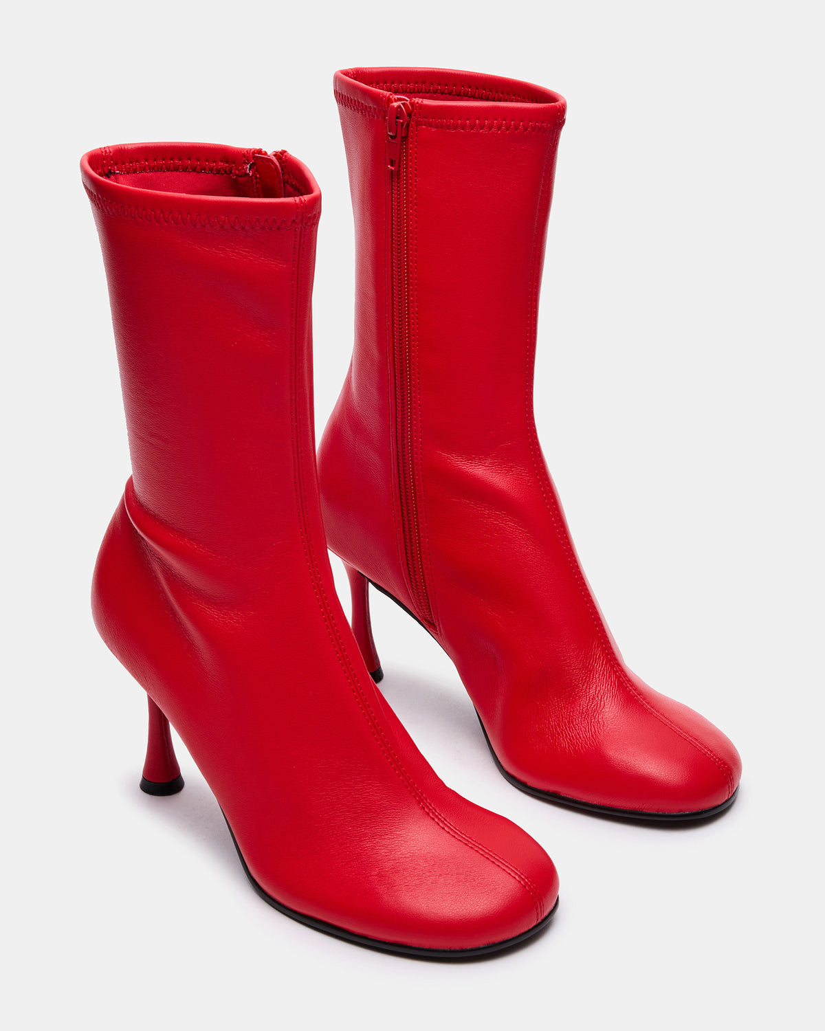 LORENZA Red Heeled Women's Ankle Boot
