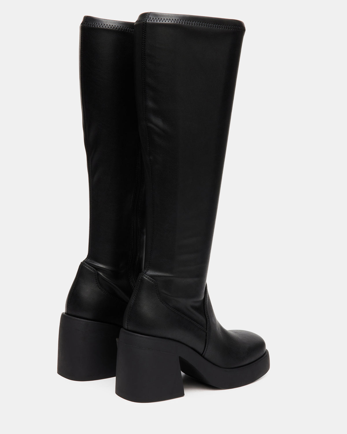 BERKLEIGH Black Wide Calf Women's Knee High Boot
