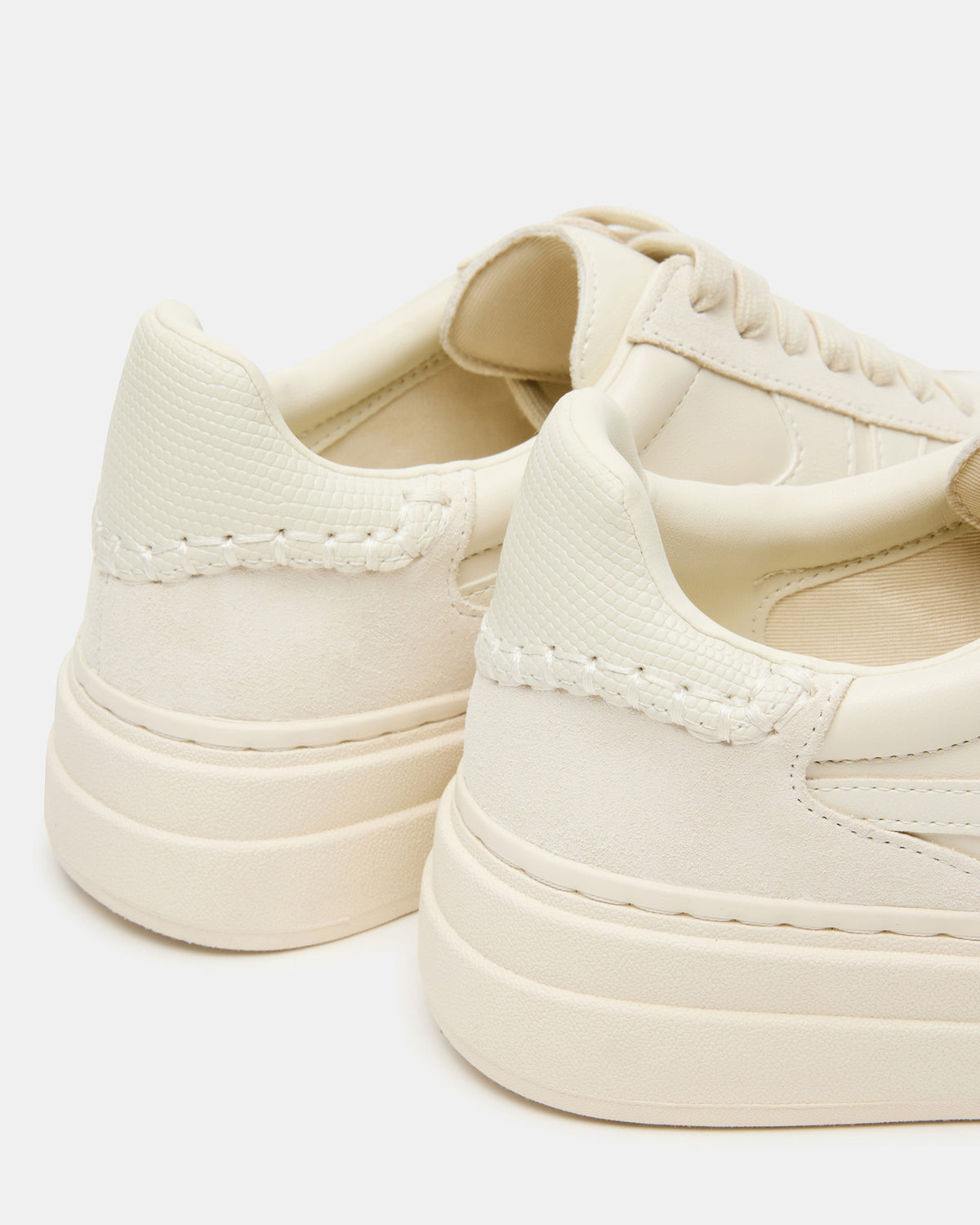 DODGE Off-White Low-Top Platform Women's Sneaker