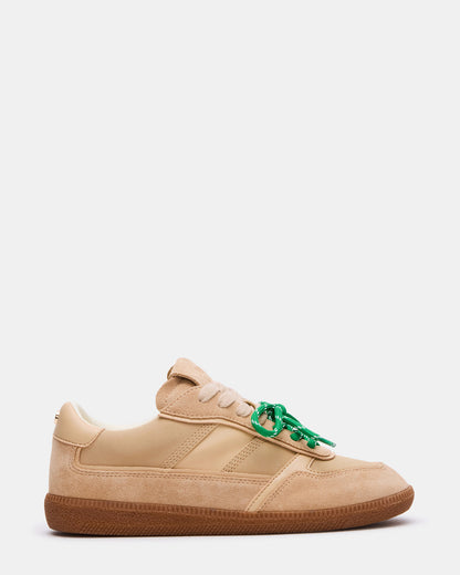 SPORTY Sand Low-Top Lace-Up Women's Sneaker