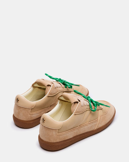 SPORTY Sand Low-Top Lace-Up Women's Sneaker
