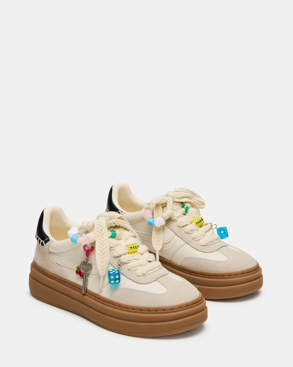 DODGE CHARM Bone Multi Low-Top Platform Women's Sneaker