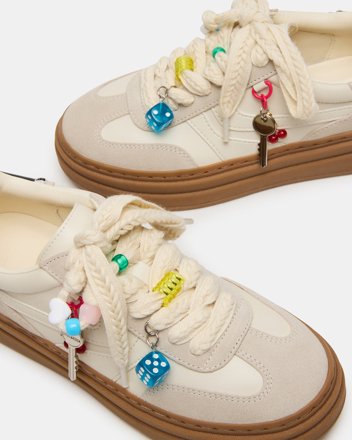 DODGE CHARM Bone Multi Low-Top Platform Women's Sneaker