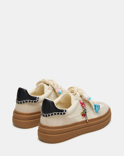 DODGE CHARM Bone Multi Low-Top Platform Women's Sneaker