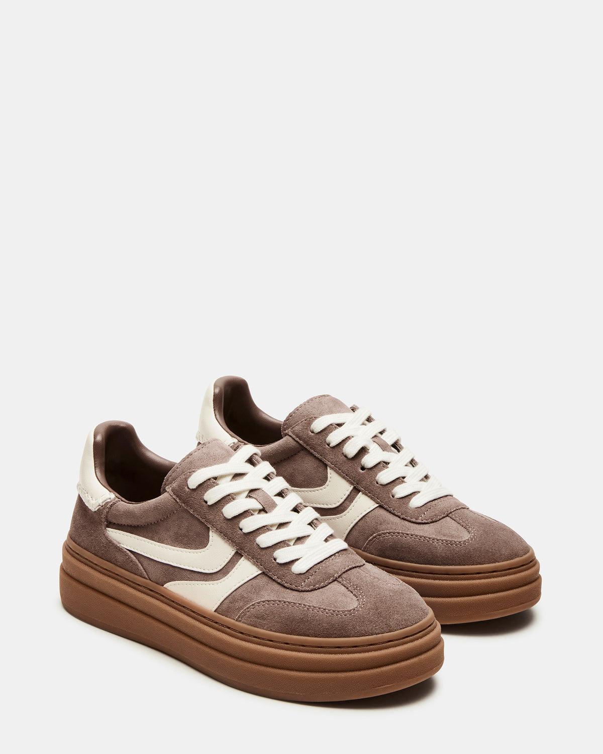 DODGE Espresso Low-Top Platform Women's Sneaker