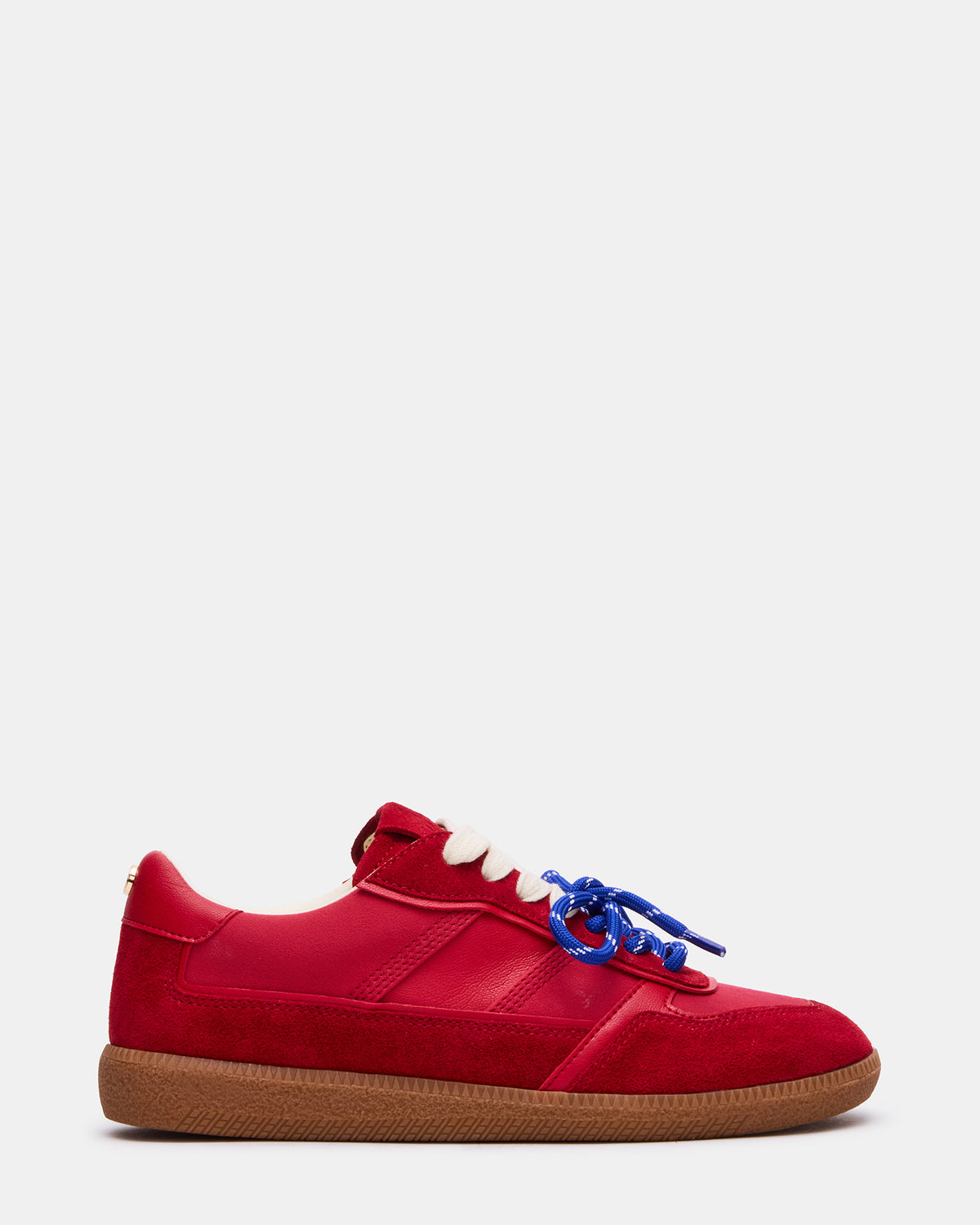 SPORTY Red Low-Top Lace-Up Women's Sneaker