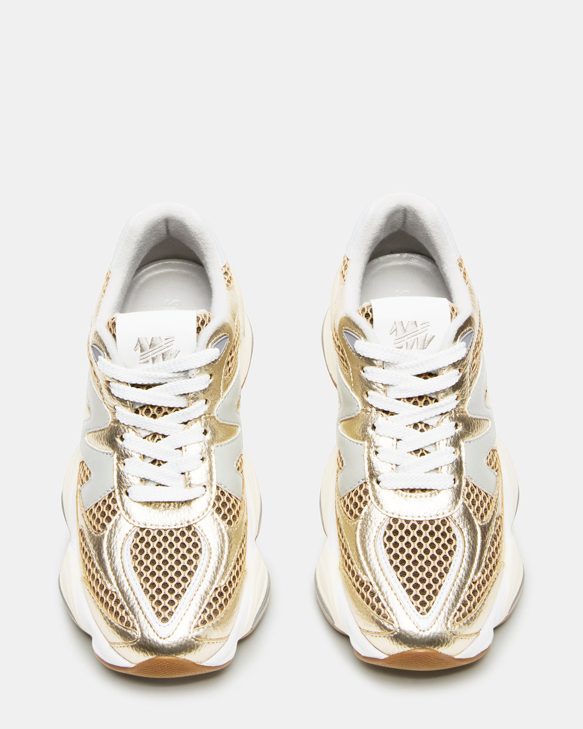 SEBI Gold Multi Low-Top Lace-Up Women's Sneaker