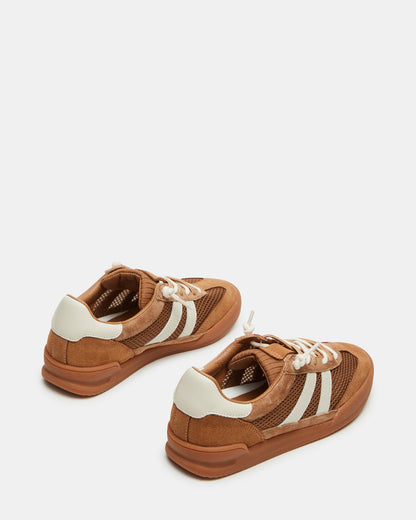 VERDICT Tan Multi Women's Lace-Up Sneaker