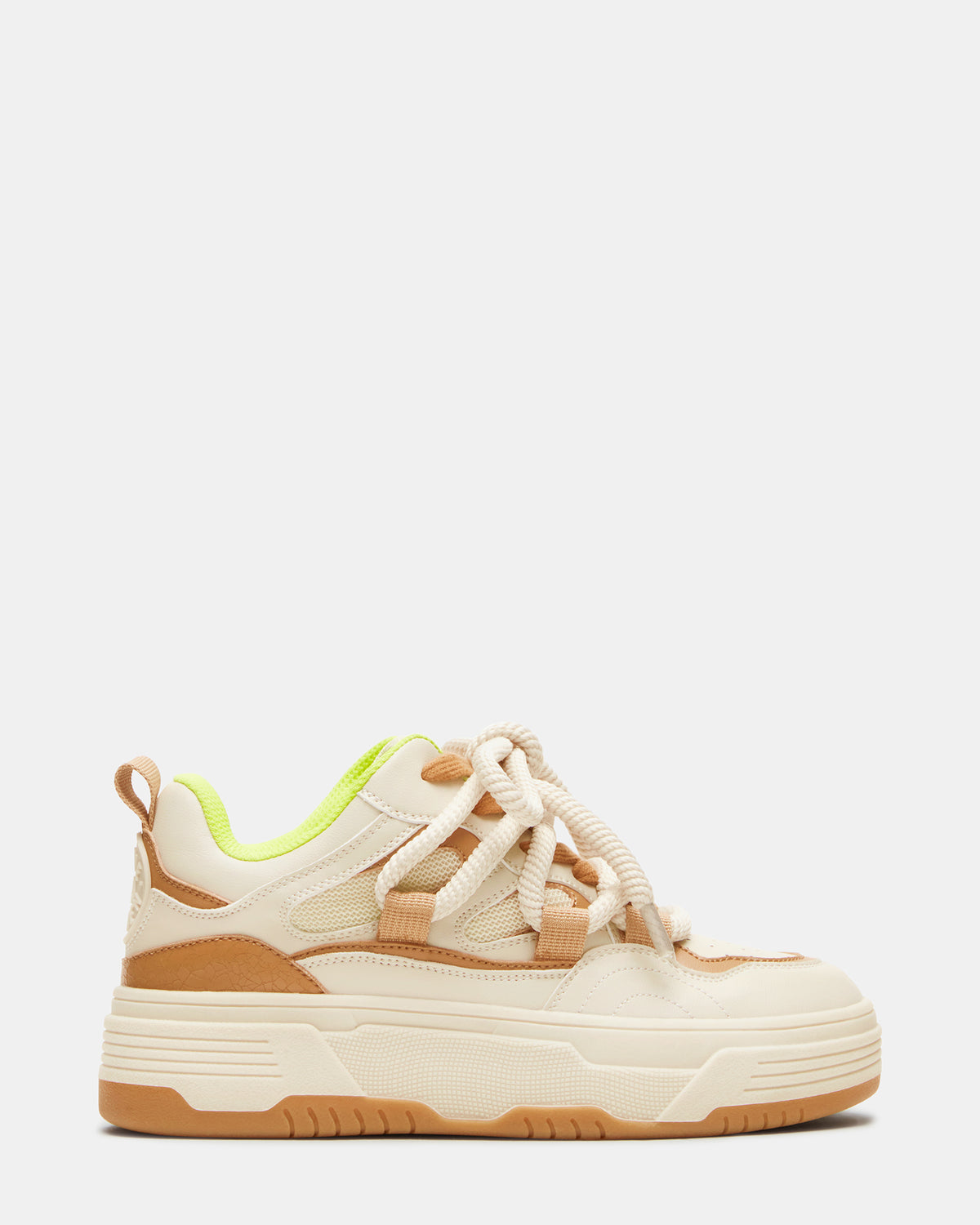 BOOMER Tan Multi Platform Chunky Sneaker | Women's Sneakers