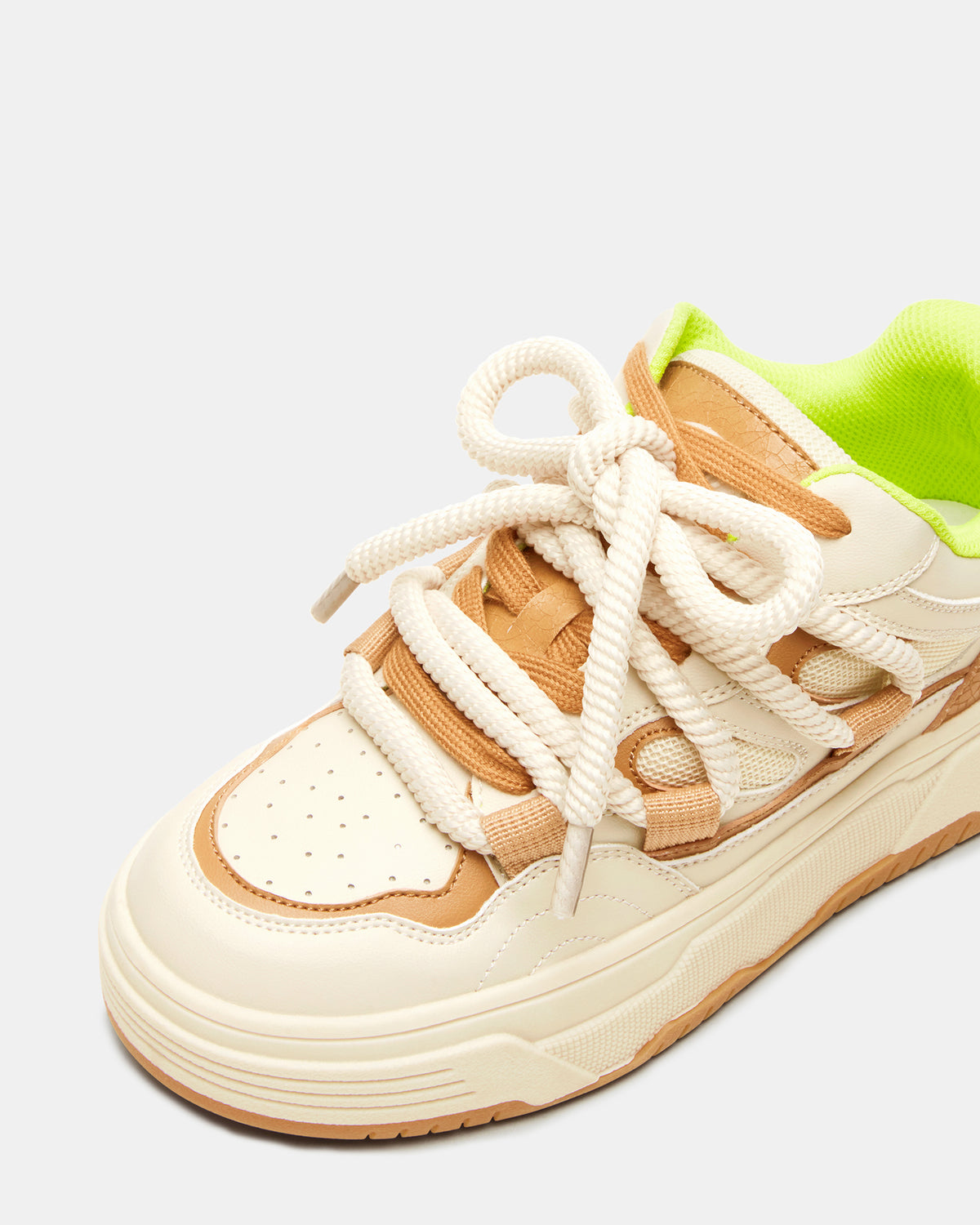 BOOMER Tan Multi Platform Chunky Sneaker | Women's Sneakers