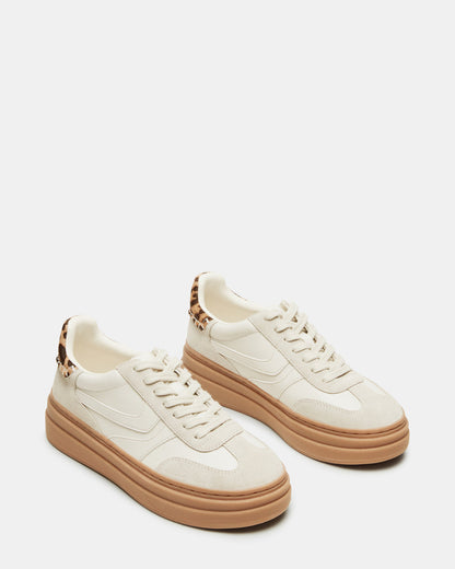 DODGE Bone Multi Low-Top Platform Women's Sneaker