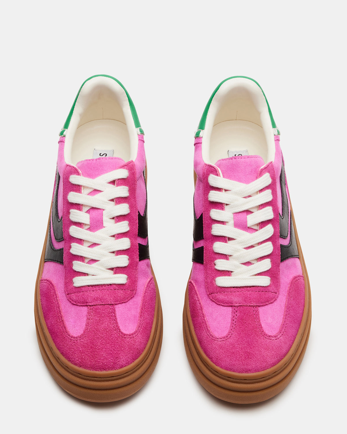 DODGE Pink Multi Low-Top Platform Women's Sneaker