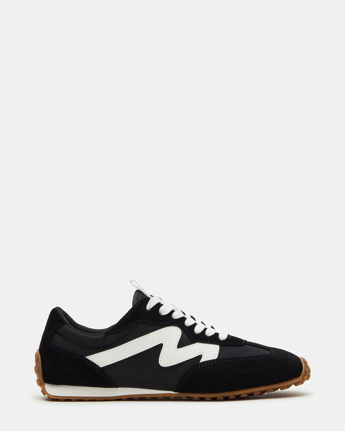 CASPER Black/White Low-Top Lace-Up Women's Sneaker