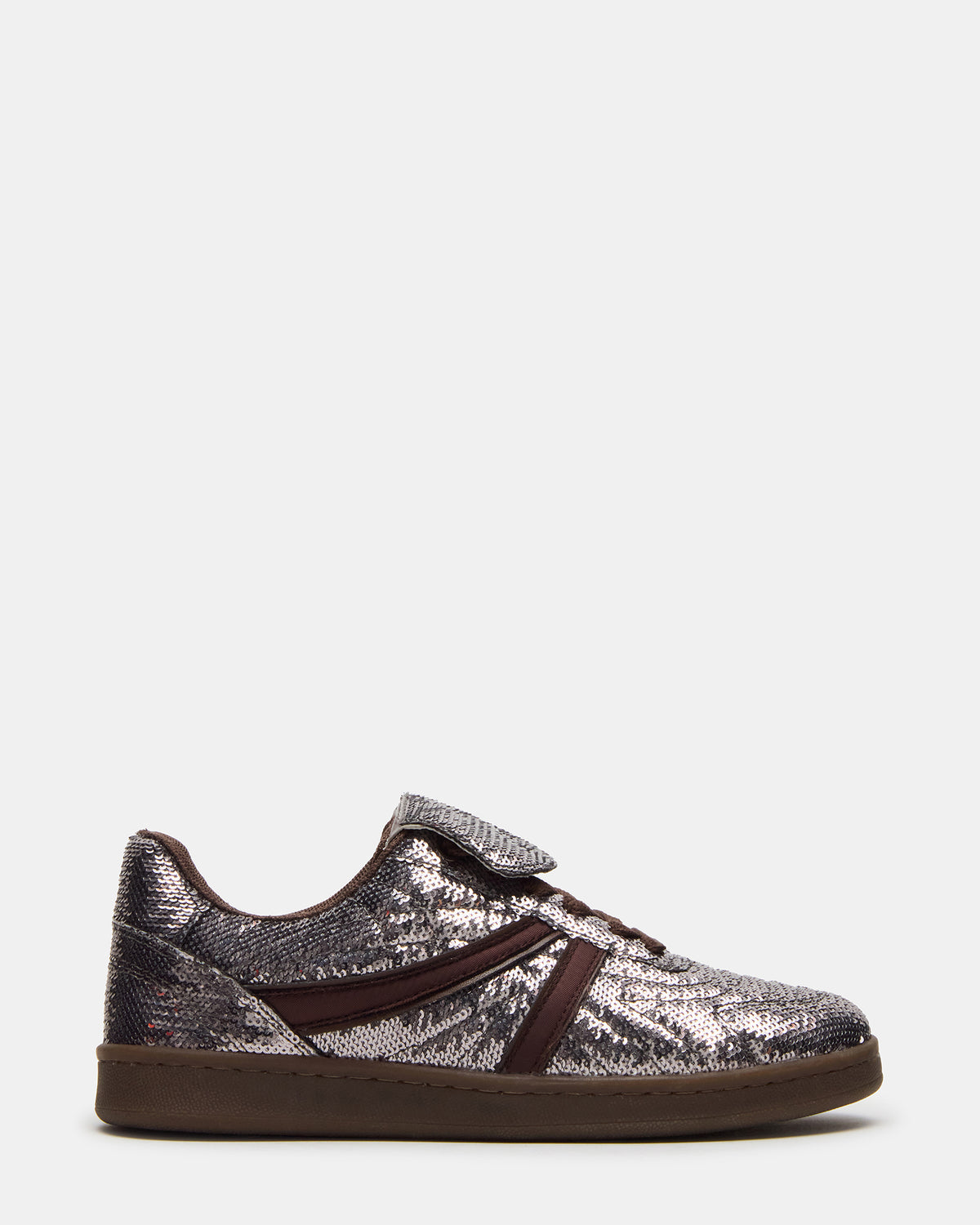 MADRID Sequin Pewter Low-Top Sneaker | Women's Sneakers