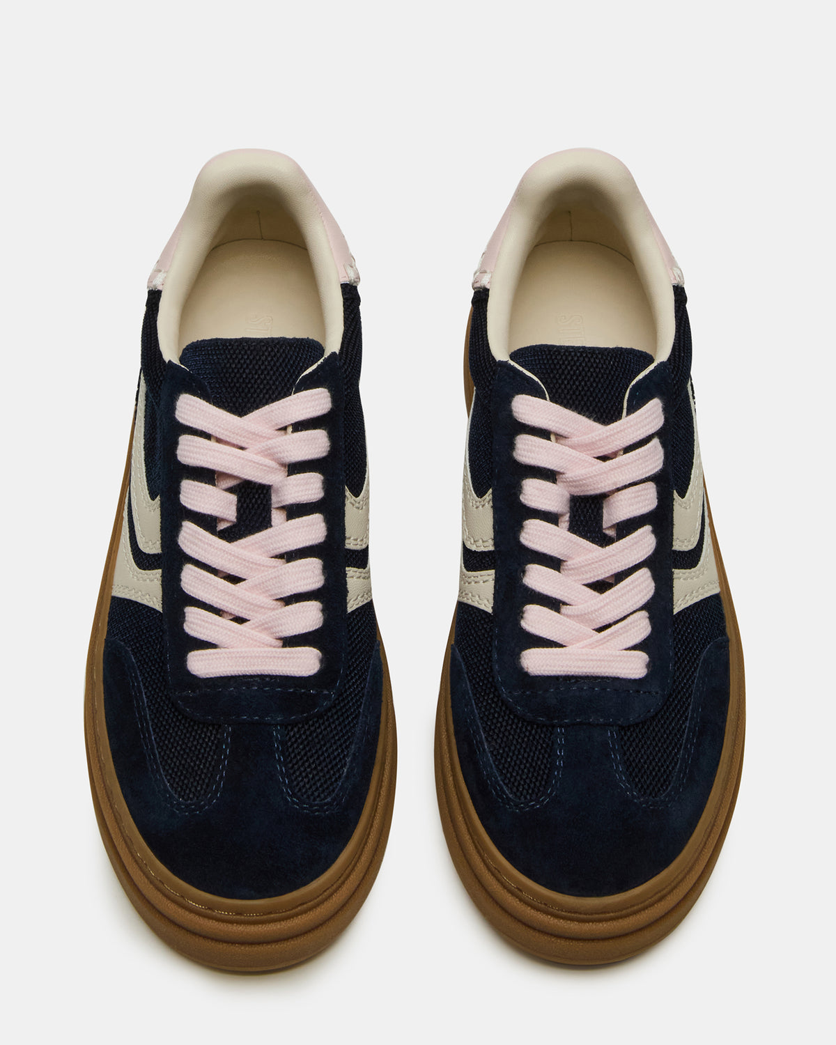 DODGE Navy Low-Top Platform Women's Sneaker